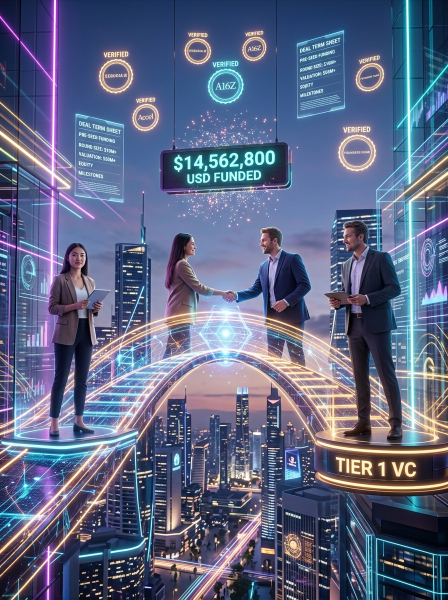 Live VC Deal Handshake & Verified Funding